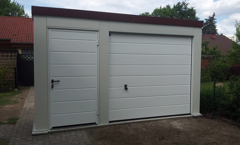 Oldtimergarage Als Isolierte Fertiggarage